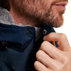 Red Original Pro Changing EVO Jacket - Long Sleeve - Navy -UK Surf Sales 2024 red original evo navy changing robe 2022 top of jacket detail