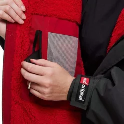 Red Original Changing EVO Jacket - Long Sleeve - Grey -UK Surf Sales 2024 red original grey long sleeve inside zip detail