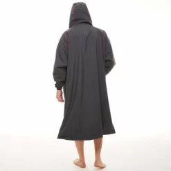 Red Original Changing EVO Jacket - Long Sleeve - Grey -UK Surf Sales 2024 red original grey long sleeve male back 2022