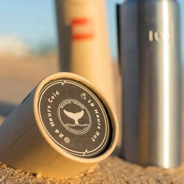 Red Original Silver Insulated Drinks Bottle 7 Red Original Silver Insulated Drinks Bottle - Image 5