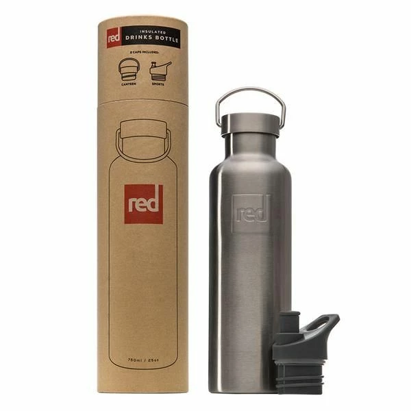 Red Original Silver Insulated Drinks Bottle 3 Red Original Silver Insulated Drinks Bottle