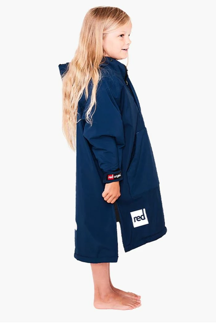 Red Original Kids Waterproof Poncho - Navy Blue 4 Red Original Kids Waterproof Poncho - Navy Blue - Image 2