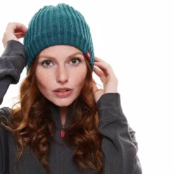 Red Original Roam Beanie - Teal -UK Surf Sales 2024 red original roam beanie teal front 2