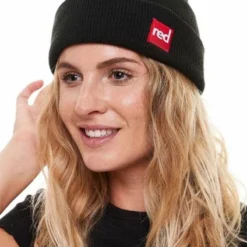 Red Original Voyager Beanie - Charcoal