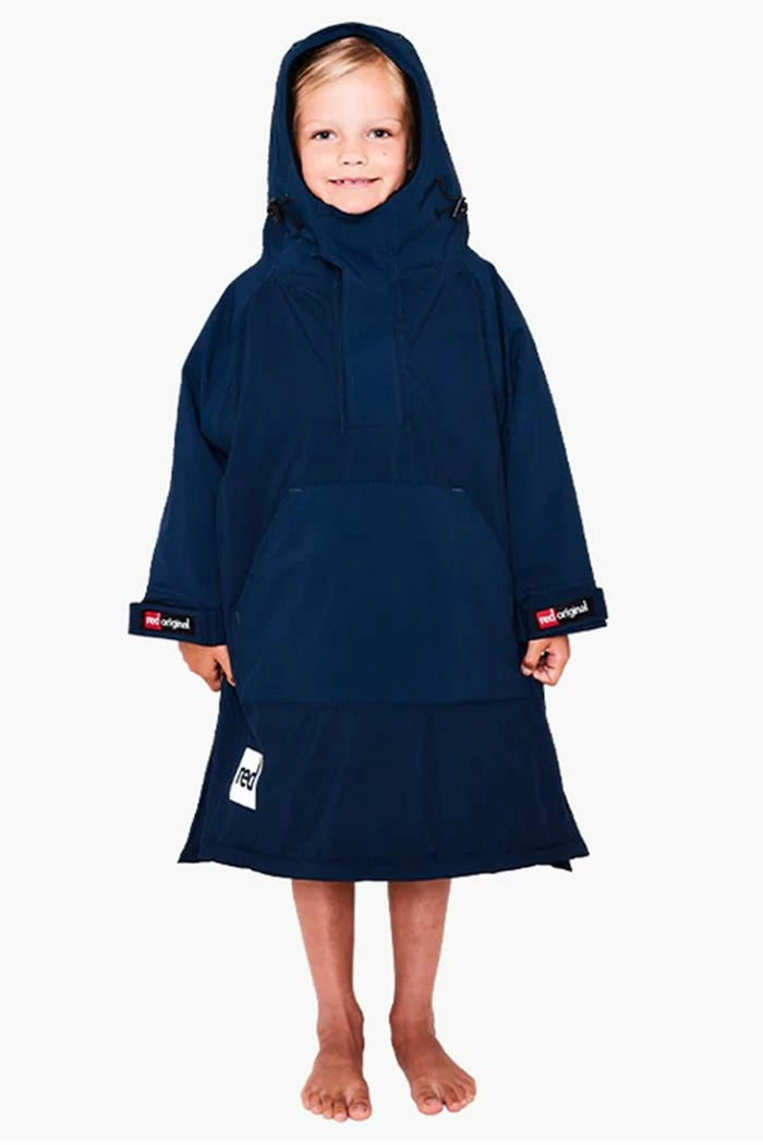 Red Original Kids Waterproof Poncho - Navy Blue 3 Red Original Kids Waterproof Poncho - Navy Blue