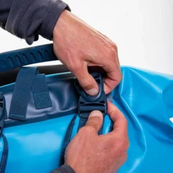 60L Red OriginalRoll Top Drybag - Ride Blue -UK Surf Sales 2024 red paddle co bag paddleboard drybag 60l drybag blue