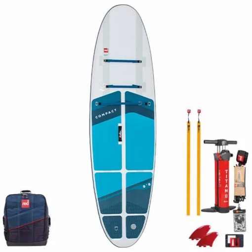 Red Paddle Co. Red Paddle Co Compact 9'6 X 32" Paddleboard 2024 -UK Surf Sales 2024 red paddle co compact 9 6 2024