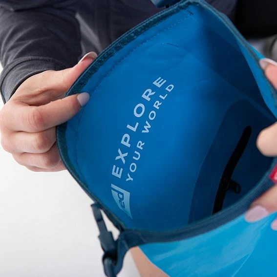 10L Red OriginalRoll Top Drybag - Ride Blue 7 10L Red OriginalRoll Top Drybag - Ride Blue - Image 5