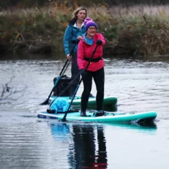 Red Paddle Co. Red Paddle Co Voyager 12' X 28" Paddleboard 2024 -UK Surf Sales 2024 red voyager close paddle 2