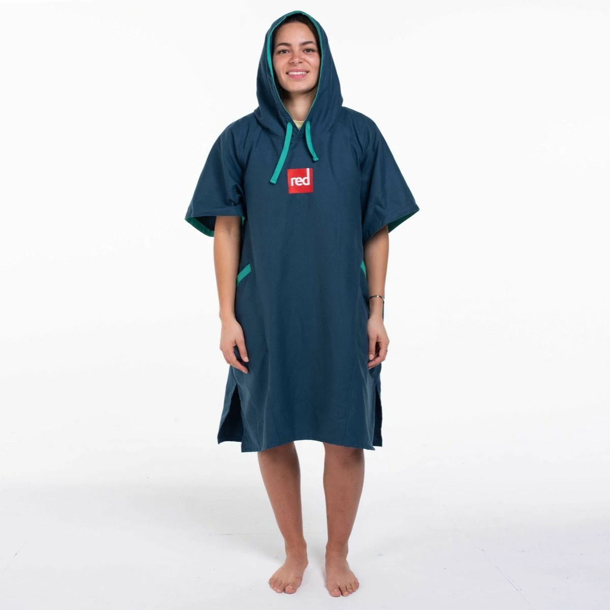 Red Original Quick Dry Change Robe - Navy - Medium - Image 3