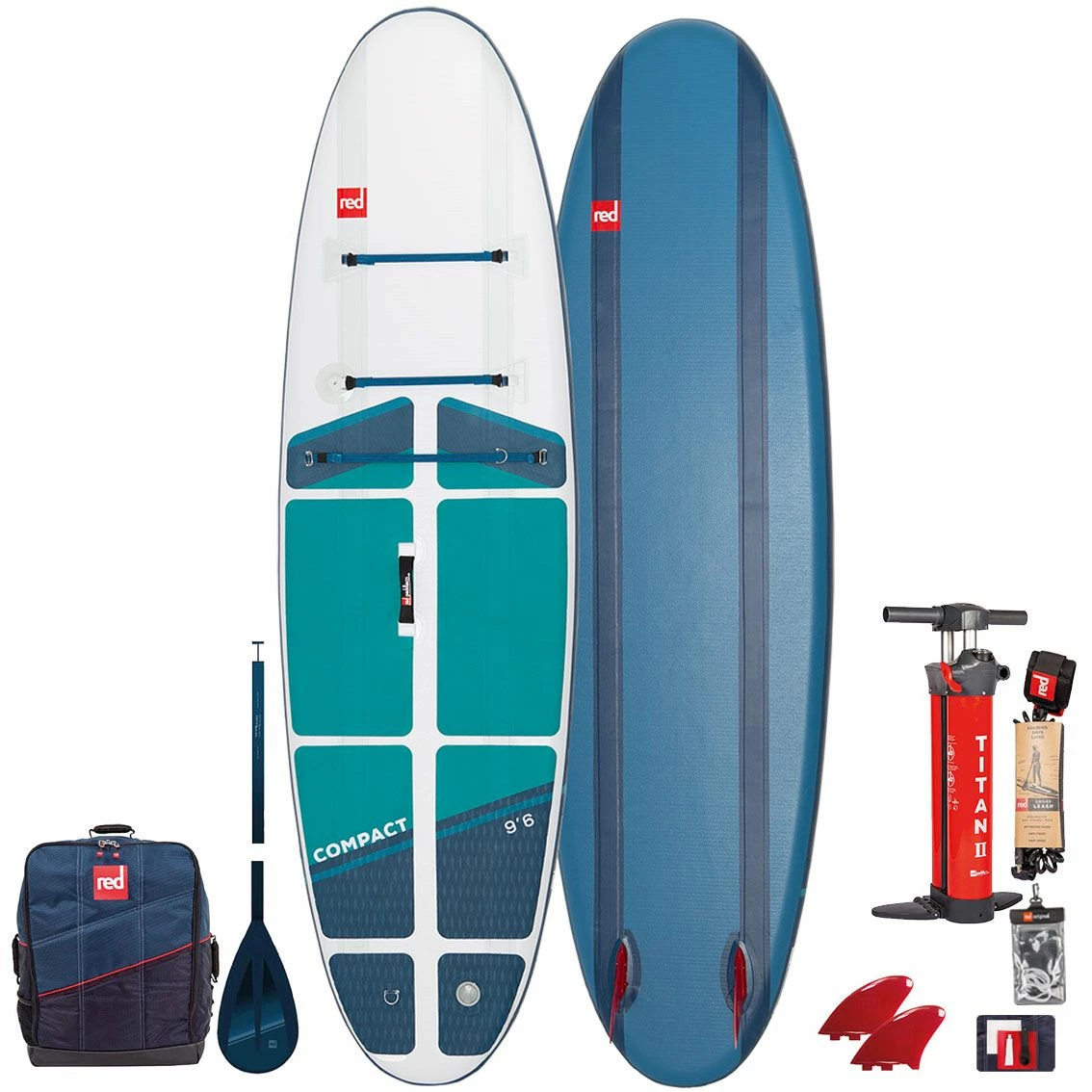 Red Paddle Co. Red Paddle Co Compact 9'6 X 32" Paddleboard 2022 3 Red Paddle Co. Red Paddle Co Compact 9'6 X 32" Paddleboard 2022