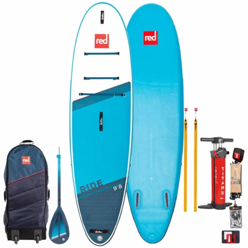 Red Paddle Co. Red Paddle Co Ride9'8 X 31" Paddleboard 2022 -UK Surf Sales 2024 red paddle co 2022 ride 98 blue package
