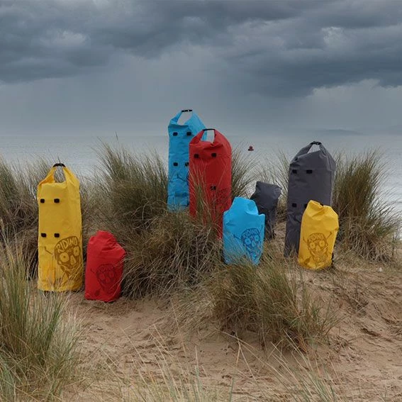 35 Ltr Roll Top Dry Bag By Riding Not Hiding - Red 5 35 Ltr Roll Top Dry Bag By Riding Not Hiding - Red - Image 3