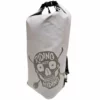 35 Ltr Roll Top Dry Bag By Riding Not Hiding - Grey -UK Surf Sales 2024 rnh 35l dry back pack grey front