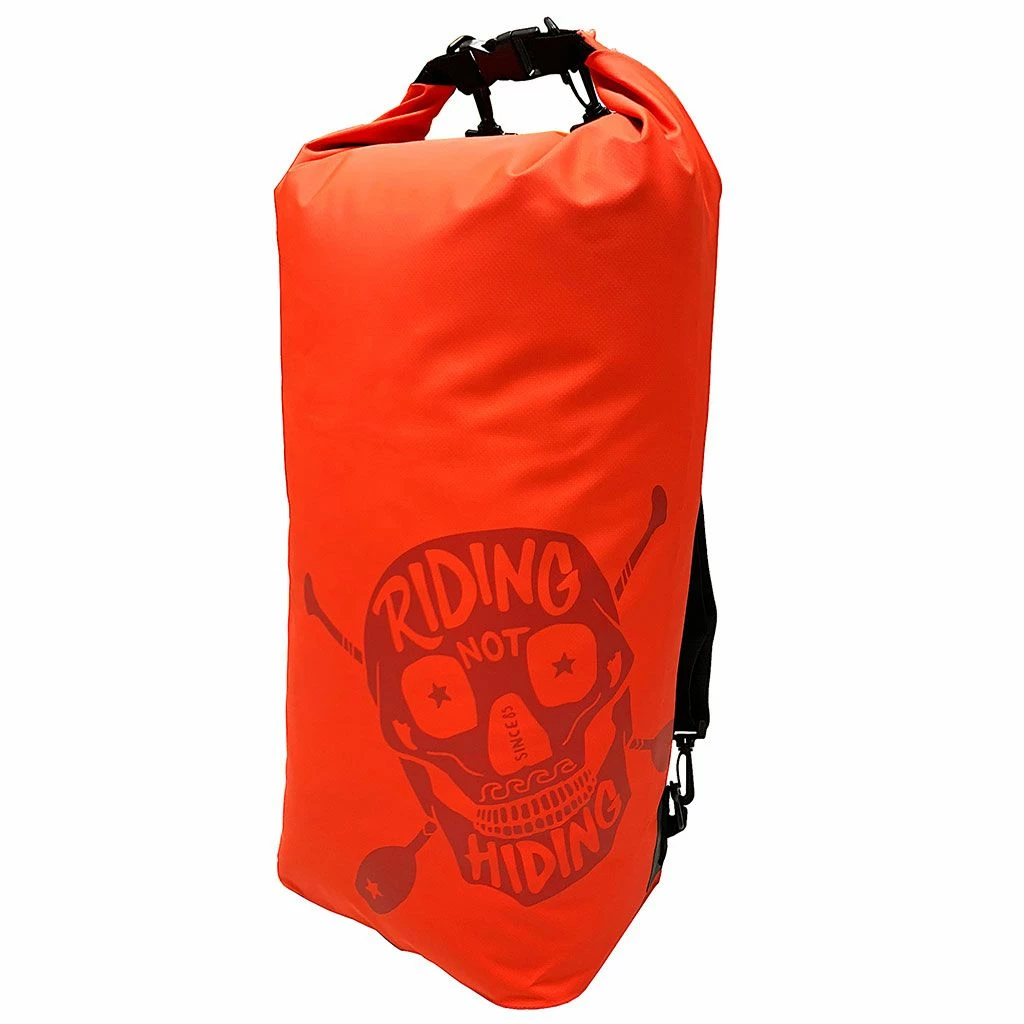35 Ltr Roll Top Dry Bag By Riding Not Hiding - Red 3 35 Ltr Roll Top Dry Bag By Riding Not Hiding - Red