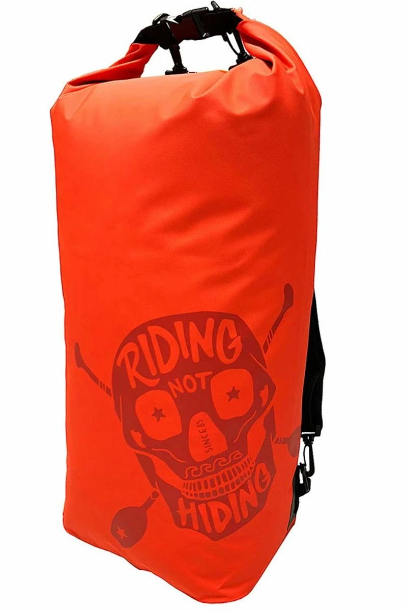 35 Ltr Roll Top Dry Bag By Riding Not Hiding - Red 6 35 Ltr Roll Top Dry Bag By Riding Not Hiding - Red - Image 4