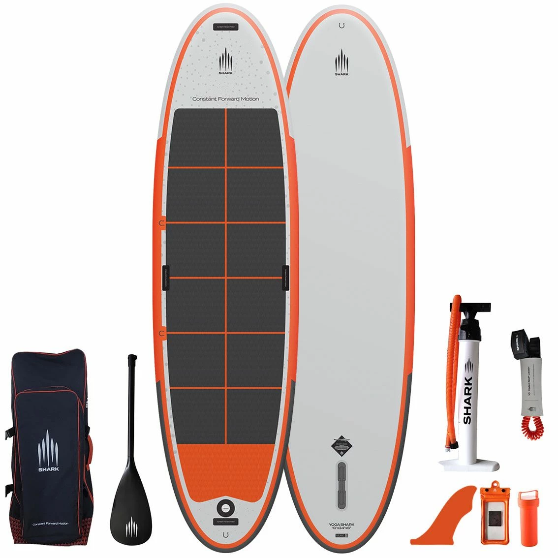 Shark Yoga 10' X 34" Paddleboard 2023 3 Shark Yoga 10' X 34" Paddleboard 2023