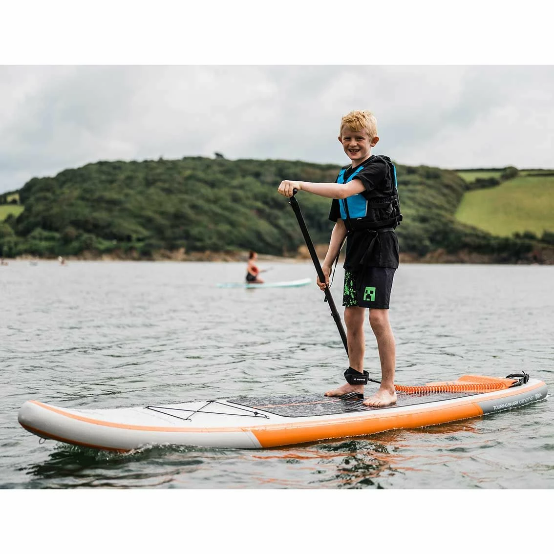 Shark All-round Kids 9'6 X 27" Paddleboard 2023 12 Shark All-round Kids 9'6 X 27" Paddleboard 2023 - Image 10