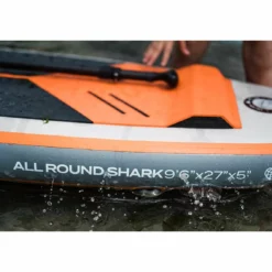 Shark All-round Kids 9'6 X 27" Paddleboard 2023 23 Shark All-round Kids 9'6 X 27" Paddleboard 2023 -UK Surf Sales 2024 shark 9 6