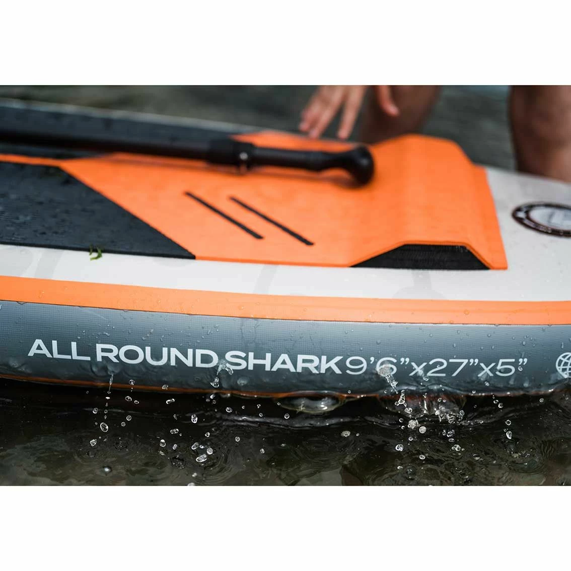 Shark All-round Kids 9'6 X 27" Paddleboard 2023 11 Shark All-round Kids 9'6 X 27" Paddleboard 2023 - Image 9