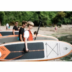 Shark All-round Kids 9'6 X 27" Paddleboard 2023 25 Shark All-round Kids 9'6 X 27" Paddleboard 2023 -UK Surf Sales 2024 shark kids board
