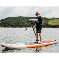 Shark T Kids 10'6 X 27"Paddleboard 2023 -UK Surf Sales 2024 shark sups lifestyle board kids touring2