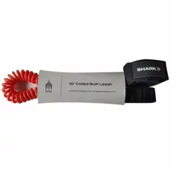 Shark Ankle Coiled Flat Water Leash