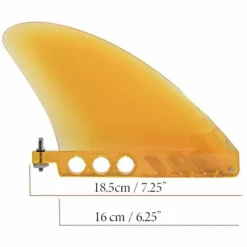 4.6" Flexi Paddleboard River Fin -UK Surf Sales 2024 size guide river fin 4.6 22 orange
