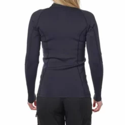 Level Six - Sombrio Long Sleeve Neoprene Top -UK Surf Sales 2024 sombrio back design