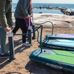 Gladiator Pro 11'6 X 34" Paddleboard 2023 32 Gladiator Pro 11'6 X 34" Paddleboard 2023 -UK Surf Sales 2024 sq 11 6 10 6 11 2 pro inflated on beach winter