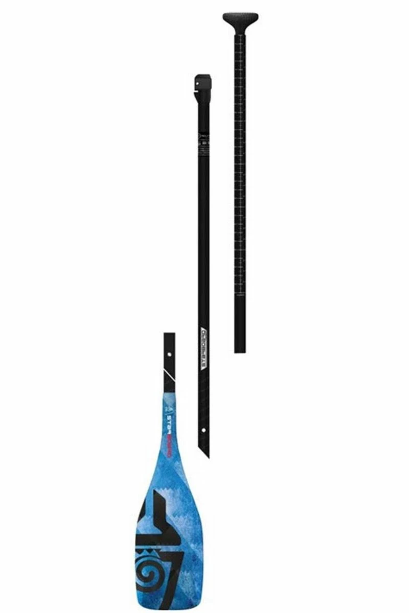 Starboard Lima Tiki Tech Touring3pc Paddle- Blue 3 Starboard Lima Tiki Tech Touring3pc Paddle- Blue