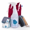 SUP Scrub Sustainable Accessories Bundle -UK Surf Sales 2024 supscrub paddleboard cleaner package red