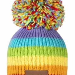 Swimbler Waterproof Bobble Hat - Rainbow Warrior