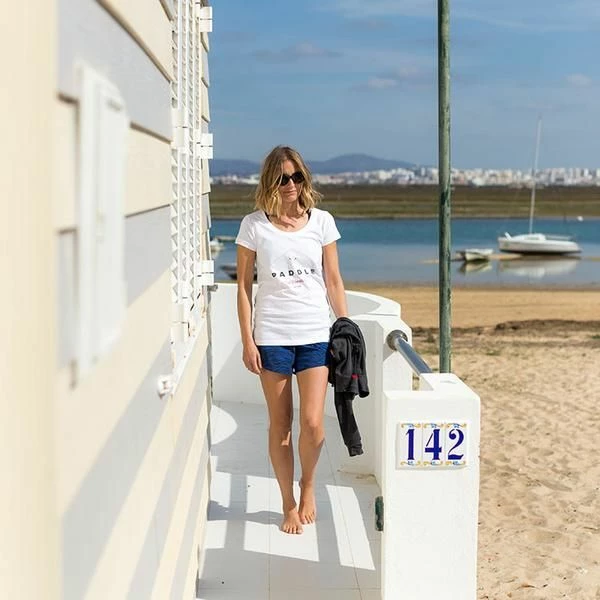 Red Original Women's Off The Water T-Shirt 4 Red Original Women's Off The Water T-Shirt - Image 2