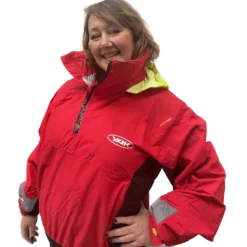 Yak Apollo Paddle BoardDry Jacket - Red -UK Surf Sales 2024 yak appollo 2 piece paddleboarding drysuit 12 1