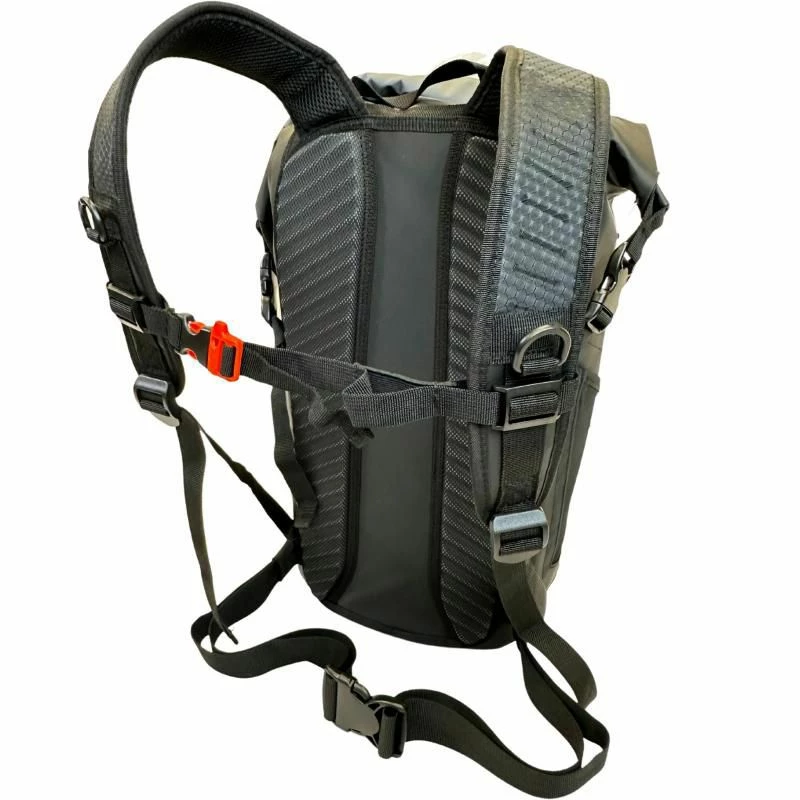Yak DryPak Back Pack With Molle Slots 30L Grey Black 6 Yak DryPak Back Pack With Molle Slots 30L Grey Black - Image 4