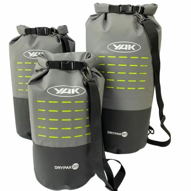 Yak DryPak Dry Bag Heavy Duty With Molle Slots 30L - Grey 5 Yak DryPak Dry Bag Heavy Duty With Molle Slots 30L - Grey - Image 3