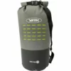 Yak DryPak Dry Bag Heavy Duty With Molle Slots 40L - Grey -UK Surf Sales 2024 yak dry bag heavy duty 40l front