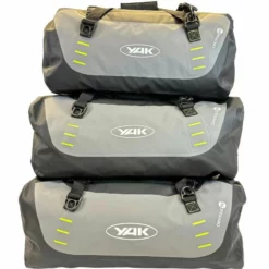 Yak DryPak Holdall With Rolltop And Molle Slots 40L - Grey Black -UK Surf Sales 2024 yak drypak holdall group