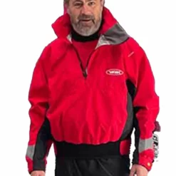 Yak Apollo Paddle BoardDry Jacket - Red -UK Surf Sales 2024 yak paddle boarding jacket