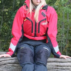 Yak Xipe 60N Paddle Board Buoyancy Aid With Hydration Pocket - Red -UK Surf Sales 2024 yak xipe action2 1